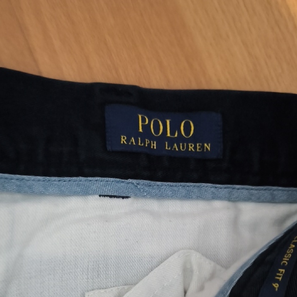 Polo Ralph Lauren | Men's Deep Blue Flat Front Shorts - Picture 2 of 6